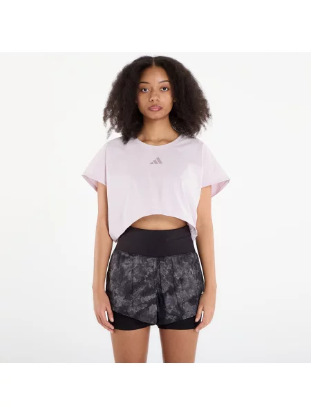 Tricou adidas Primelift Workout Cropped Boxy Tank Ice Purple L violet