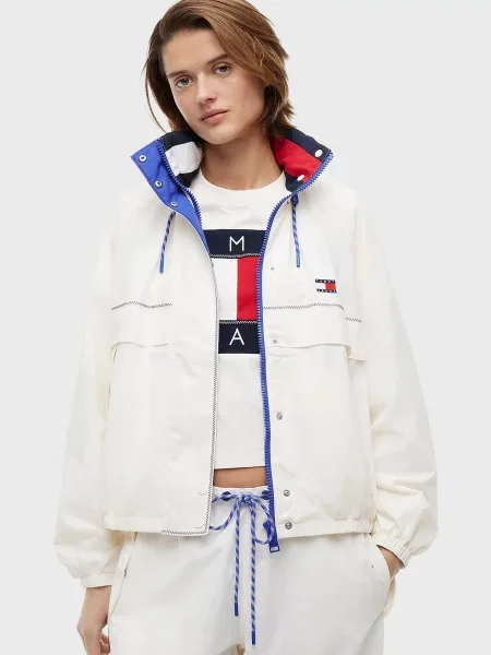 Джинсова куртка Tommy Jeans біла