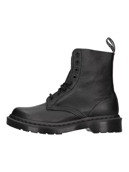 Botki Dr. Martens sznurowane skórzane retro czarne