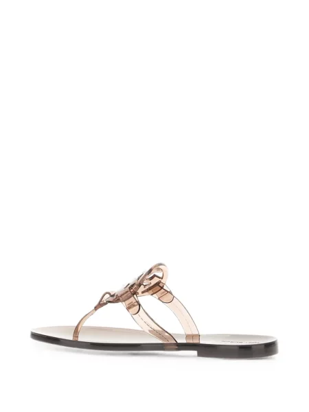 Sandale Tory Burch fără toc maro