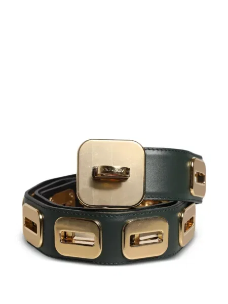 Cu centură curea Dolce & Gabbana din piele verde