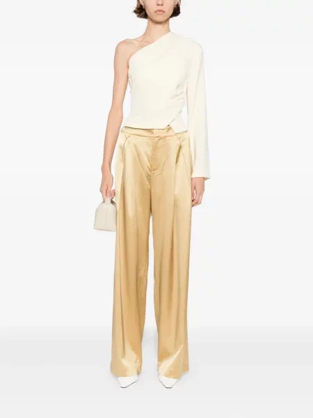 Pantaloni Danamé galben