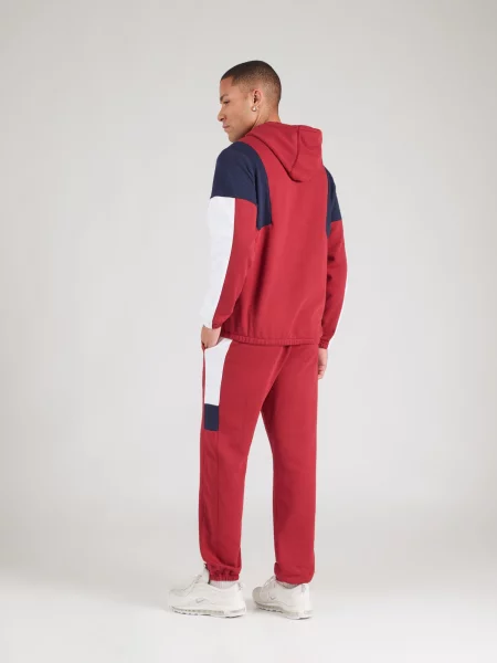 Fleecová fleecová mikina Nike Sportswear biela