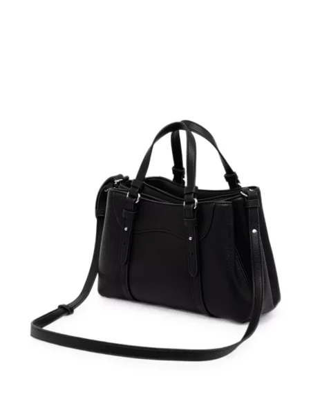 Geantă shopper Armani Exchange cu autograf negru