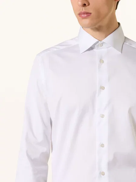Eton Košile Slim Fit bílá