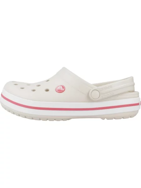 Klapki Crocs beżowe
