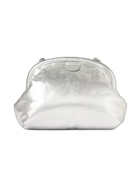Kopertówka Stella Mccartney skórzana szara