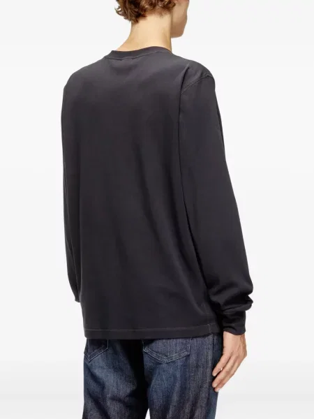 Tricou mânecă lungă Diesel negru