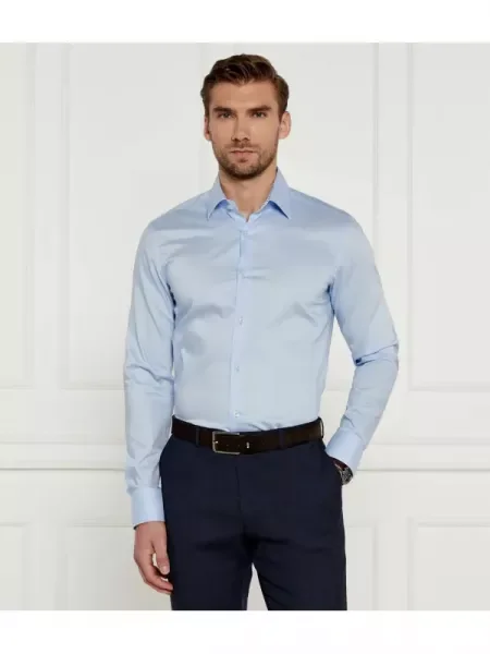 BOSS BLACK Cămașă negru