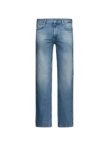 Blugi drepți Karl Lagerfeld Jeans albastru