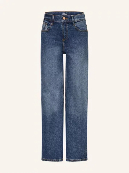 S.Oliver Red Džíny Regular Fit blue červené