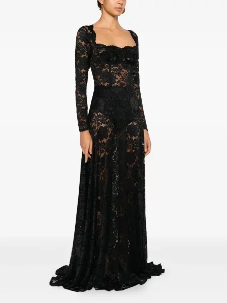 Rochie maxi Miau By Clara Rotescu de costum negru
