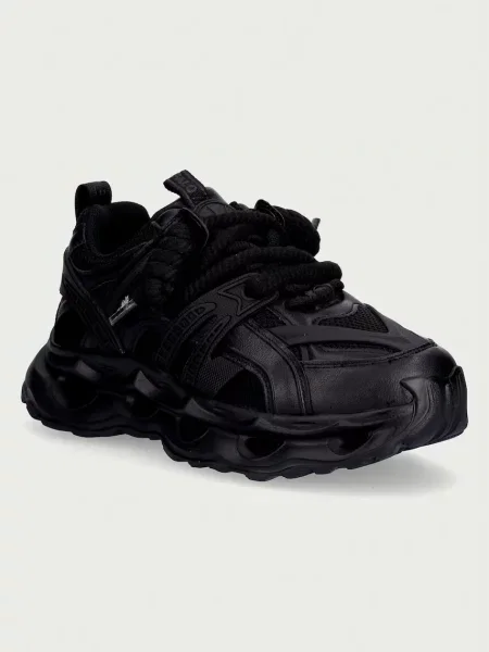Buffalo Malaga Lace sneakers pentru femei negru