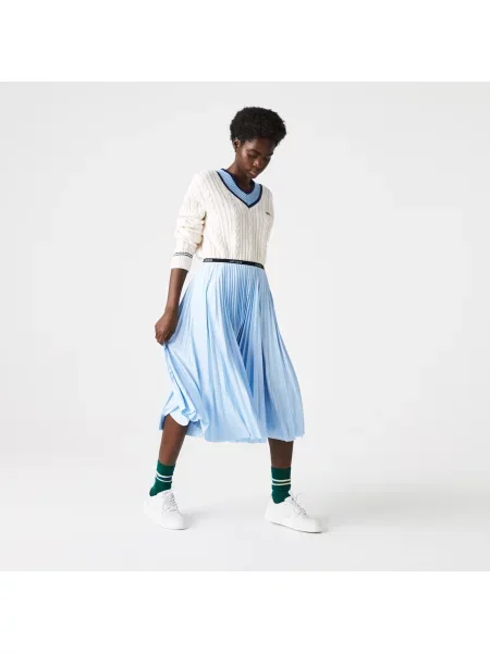 Свитер Lacoste белый