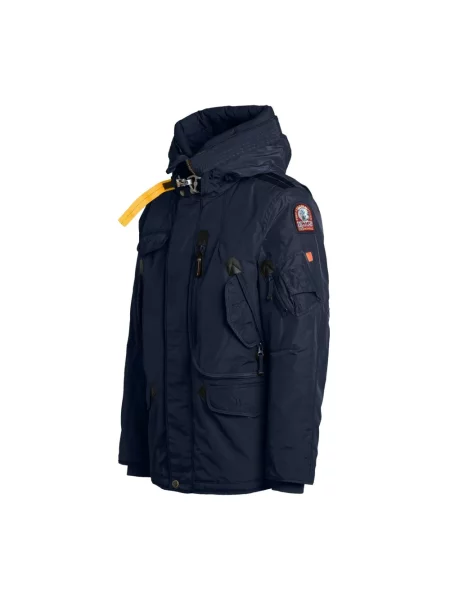 Kurtka puchowa Parajumpers z kapturem niebieska