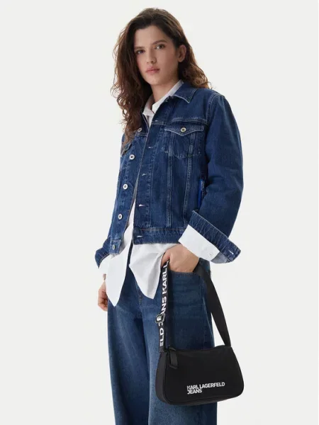 Karl Lagerfeld Jeans Дамска чанта черен