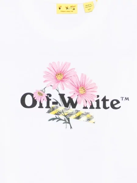 Koszulka dziecięca Off-white biała