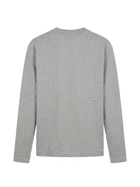 Lung tricou Off-white cu imagine alb