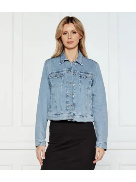 Tommy Jeans Geacă de blug albastru