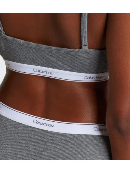 Chiloți briefs Calvin Klein Collection tricotate gri