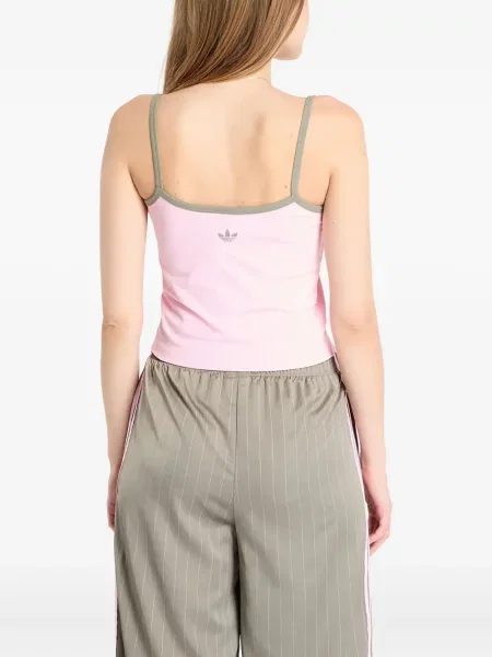 Бягане тениска Adidas с леопардов принт от джърси черно