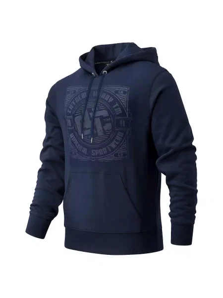 Bluza z kapturem EXTREME HOBBY WASH niebieska