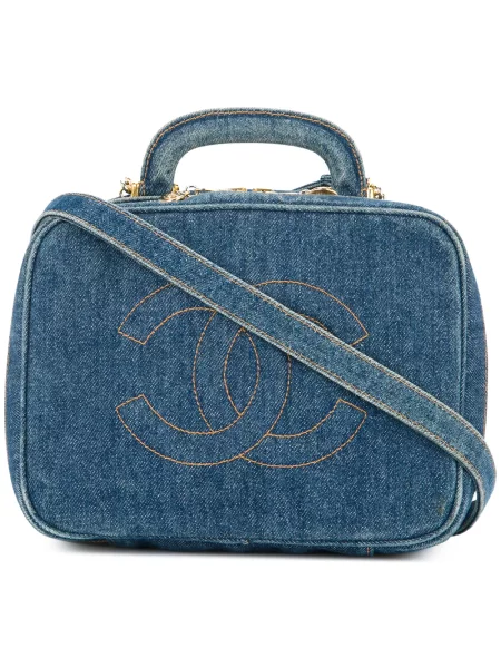 Kosmetická taška Chanel Pre-owned modrá