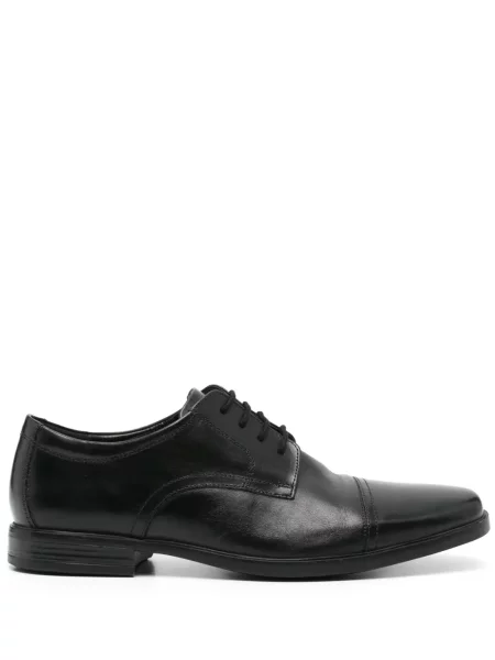 Șapcă Clarks din piele negru