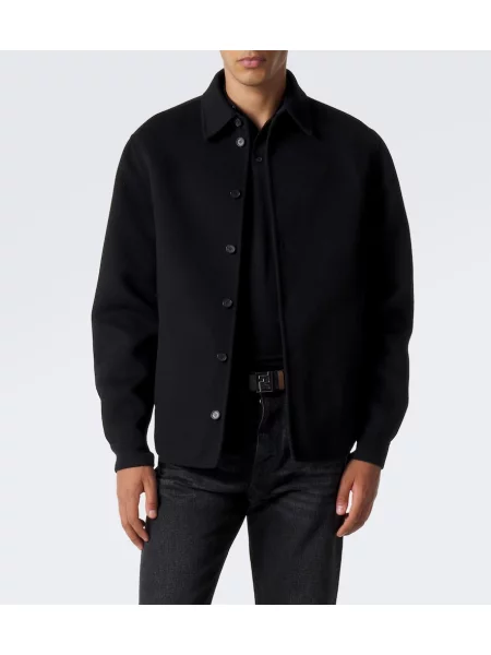 Geacă Fendi de lână negru