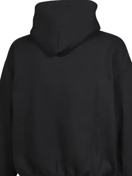 Hanorac cu glugă Essentials cu autograf negru