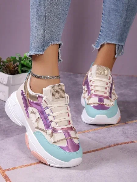 Sneakerși Resti alb