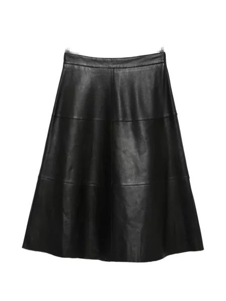 Fustă din piele P.a.r.o.s.h. negru