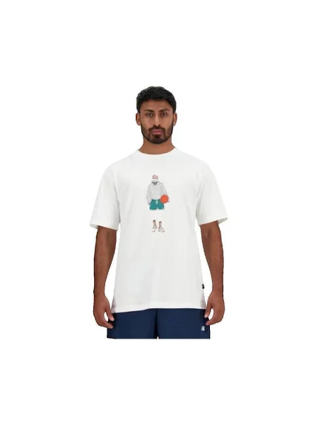 Tricou New Balance alb