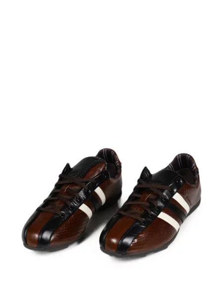 Sneakerși Wales Bonner din piele maro