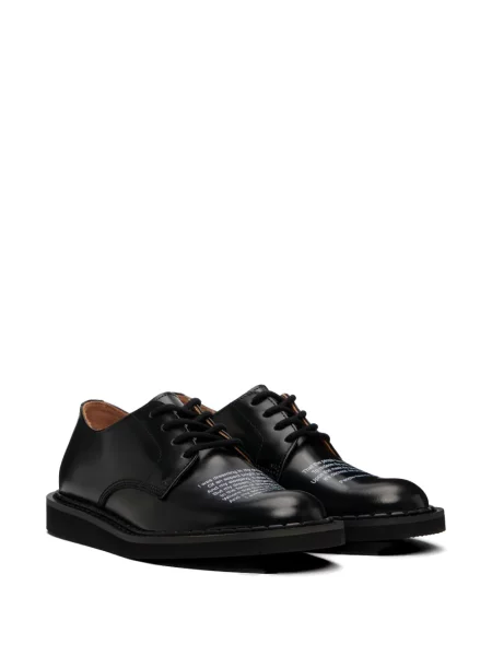 Pantofi derby George Cox cu imagine negru