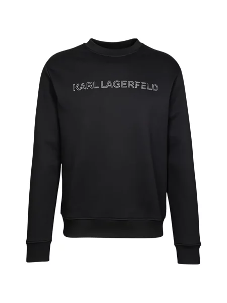 Hanorac Karl Lagerfeld cu autograf negru