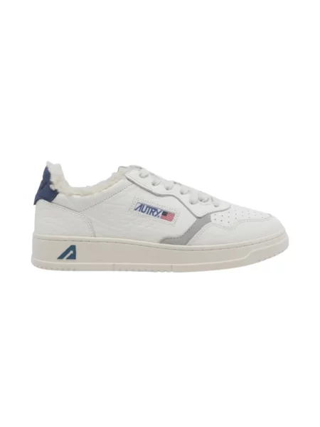 Sneakersy Autry skórzane białe