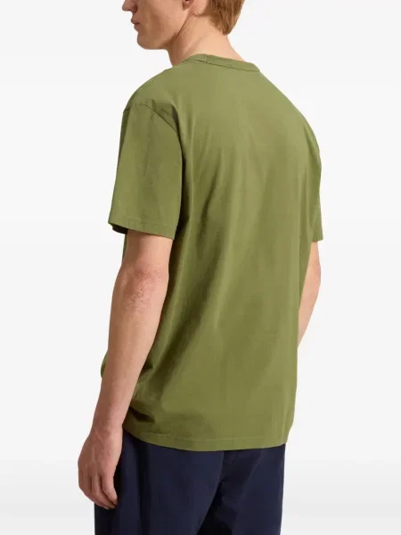 Tricou Woolrich cu imagine verde