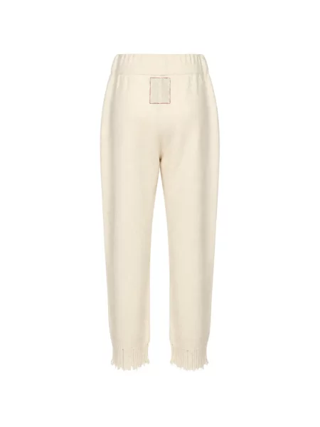Pantaloni Uma Wang cu cordon alb