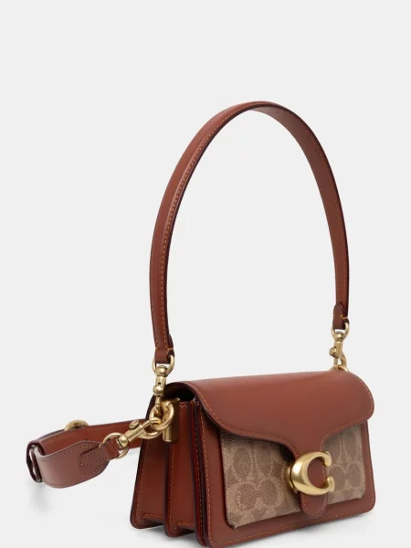 Кожаная сумка Coach