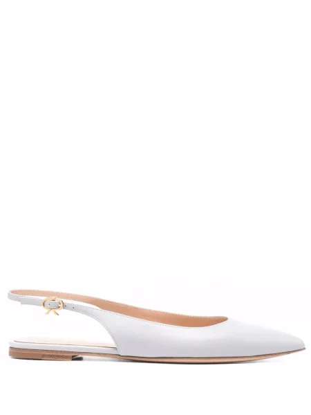 Pantofi cu toc Gianvito Rossi din piele slingback