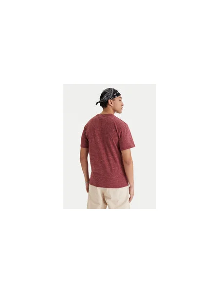 Quiksilver Póló Bordó Regular Fit