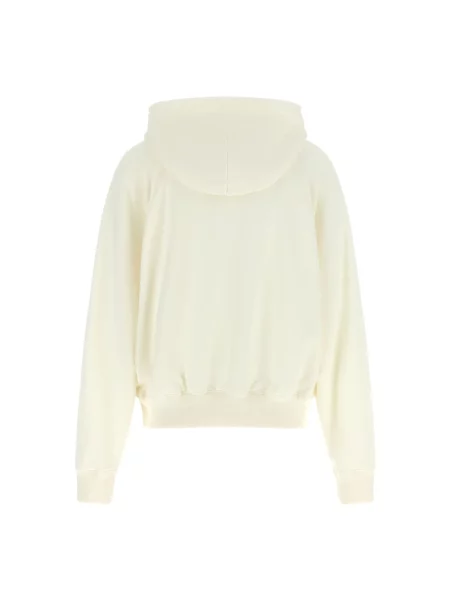 Bluza z kapturem Polo Ralph Lauren z kapturem polarowa biała