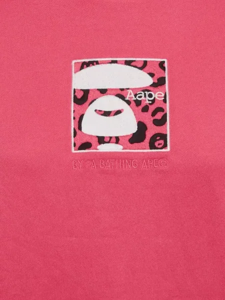 Hanorac A Bathing Ape® cu dungi roz