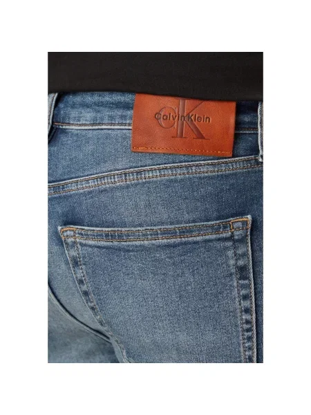 Blugi Calvin Klein Jeans albastru