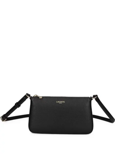 Geanta crossbody Lacoste negru