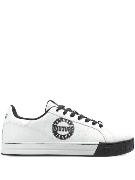Sneakerși Versace Jeans Couture cu imagine alb
