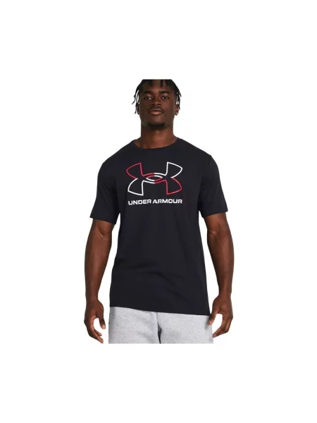 Oversize tričko Under Armour černé