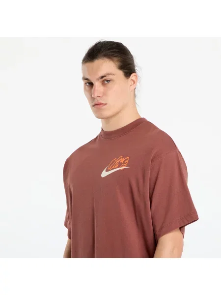 Тениска Nike Solo Swoosh T-Shirt Red Sepia S червено