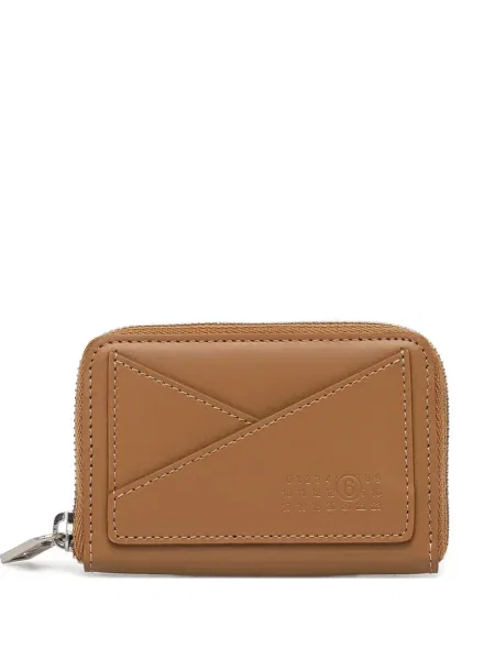 Portofel Mm6 Maison Margiela din piele maro
